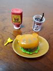 Re-ment Miniature Aloha Hawaii San-x Rilakkuma Rement #3 Hawaiian Burger