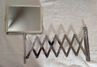 Vintage Scissor Accordion Rectangle Mirror Barber Shop Wall Mount Double Sided