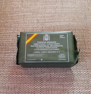Spanish Army Meal Ready To Eat Ration MRE Combat Food Spain Military Emergency
