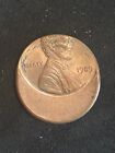 1989 Lincoln Penny Off Center Strike US Error Coin Free Shipping