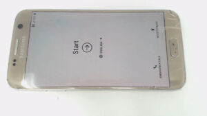 Samsung Galaxy S7 SM-G930T Cellphone (Gold 32GB) T-Mobile BAD BOARD