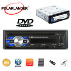 Single 1 Din Car Radio Stereo Audio DVD CD MP3 USB/AUX/SD/FM Player Bluetooth