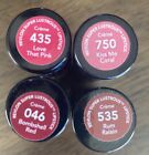 Set of 4 Shades- Revlon Super Lustrous Lipstick Créme #046 #435 #535 #750