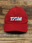 TAM Airlines Adjustable Red Strapback Hat Cap Brazil Aviation