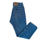 Vintage Levis 501 Jeans 33 Blue 80s Denim Made in USA Workwear Non Selvedge