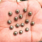 Natural Golden Pyrite Round 4 mm to 20 mm Cabochon Loose Gemstone Lot