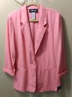 Women's Coral Jacket/Blazer Sag Harbor brand size 14 New with Tags