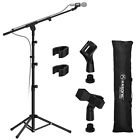 K KASONIC - Microphone Stand, Heavy Duty Adjustable Collapsible Tripod Boom M...