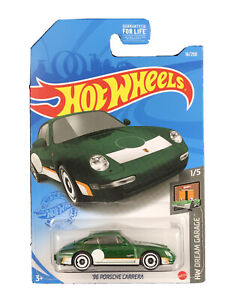Hot Wheels 2021 HW Dream Garage 1/5 Green 1996 Porsche Carrera