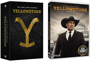 Yellowstone: Seasons 1, 2, 3, 4, 5, 1-5 Complete DVD Boxset, New