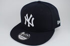 NEW ERA 9FIFTY BASIC SNAPBACK HAT CAP MLB NEW YORK NY YANKEES NAVY BLUE ADULT