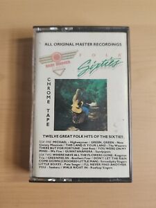 Folk Sixties Baby Boomer Classics (1985) Music Cassette Various Artists