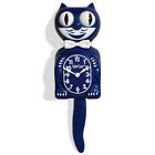 Limited Edition Galaxy Blue Kit-Cat Klock Kat Clock sparkles FREE US SHIPPING