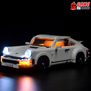 LED Light Kit for Porsche 911 Compatible with LEGO® 10295 Set (Classic Version)