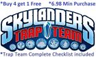 *Buy 4=1Free Skylanders Trap Team Complete UR Set w Checklist*$6.98Minimum👾