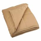 Luxury Quality 200 GSM Egyptian Cotton Taupe  Solid 1 PC Blanket Cal-King Size