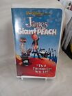 James and the Giant Peach (VHS, 1996) Walt Disney Clamshell, VG Conditi