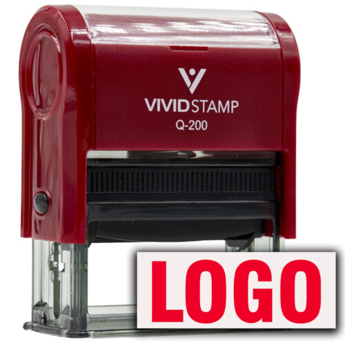 Logo Self-Inking Office Rubber Stamp | NOT A PERSONALIZED STAMP