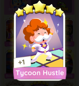Monopoly GO! 5 ⭐️ Sticker - Tycoon Hustle FAST DELIVERY⚡️