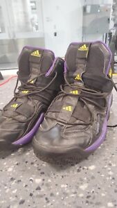 Adidas Top Ten 2000 Lakers Purple Kobe Bryant Basketball Shoes MENS SZ 11 G56095