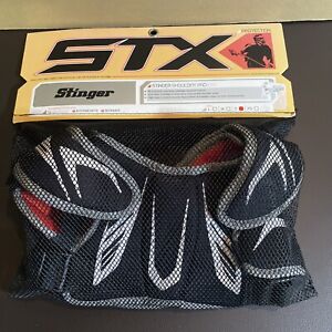 STX Stinger Lacrosse Shoulder Pad in Small Intermediate  Beginner in Black