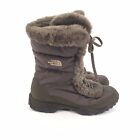 The North Face 700 Goose Down Insulated Waterproof Winter Boots 7.5 Women Brown