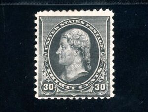 USAstamps Unused VF US 1890 Jefferson Scott 228 OG MH SCV $300