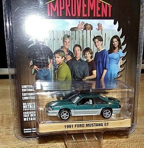 greenlight Hollywood 31 1991 Ford Mustang GT Home TOOL TIME FOX BODY 1:64