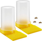 New Listing2 Pack Bee Water Feeder Beehive Bee Feeder Beekeeping Water Dispenser Honey Feed