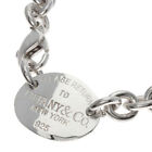 TIFFANY&Co.   Necklace Return to oval tag Silver