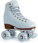 Roller Skates womens or mens with Height Adjustable Rubber Stoppers Retro Suede