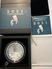 2021 Australian Kookaburra 5 oz .9999 Fine Silver Incused $8 Coin COA