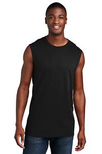 Port & Company PC54SL Men's Muscle Shirt Core Cotton Sleeveless Workout Tank Gym