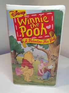 VHS Tape Disney's Winnie The Pooh a Valentine For You