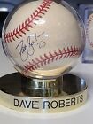Dave Roberts signed Baseball Dodgers Manager Major League Autographed 