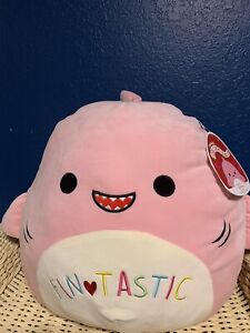 16” SELENE Pink SHARK FIN❤️TASTIC Valentine’s Squishmallows Plush Toys 2022