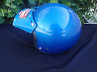 Vintage 1980 Bell RT BLUE Motorcycle Helmet w/ Visor 7 3/8