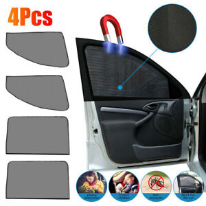 4X Magnetic Car Window Sun Shade Cover Mesh Shield UV Protection Car Accessories (For: 2022 Kia Rio)