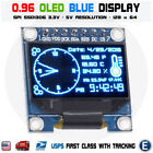 0.96″ SPI Serial 128X64 OLED LCD LED Display Module 128*64 BLUE SSD1306 Arduino
