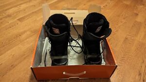 Thirtytwo 32 Snowboard Boots Size 8 Summit Mens Black Snowboarding Shoes