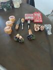 Wine Bottle Stoppers Liquor Plugs Lot of 14 Misc Wine Pieces Nice Condition