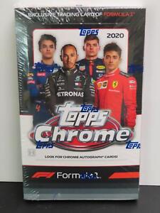 2020 Topps Chrome Formula 1 F1 Racing Factory Sealed Hobby Box