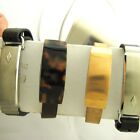 4PC Lot Fossil Q Dreamer Bluetooth Leather Bracelet Watch For Parts Not Working