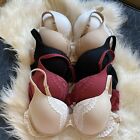 Victoria Secret Bras Push Up Underwire Padded Size 38C Lot Of 5 #2