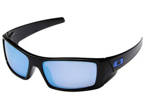 Oakley Gascan Polarized Sunglasses OO9014-15 Polished Black/Prizm Deep Water H2O