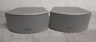 Bose Silver Portable Series III Environmental Home Theater System Speakers PAIR