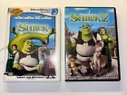 Shrek 1 and Shrek 2 DVD Lot Dreamworks Animation Movie Cartoon