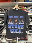 Vintage 90s stone cold t shirt Austin Don’t Mess With Stone Cold  WWF