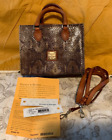 Dooney & Bourke Janine Snake Print Mini Purse / Handbag - Used Condition