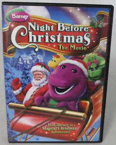 Barney Night Before Christmas The Movie DVD 2008 Magical Adventure Sing Alongs